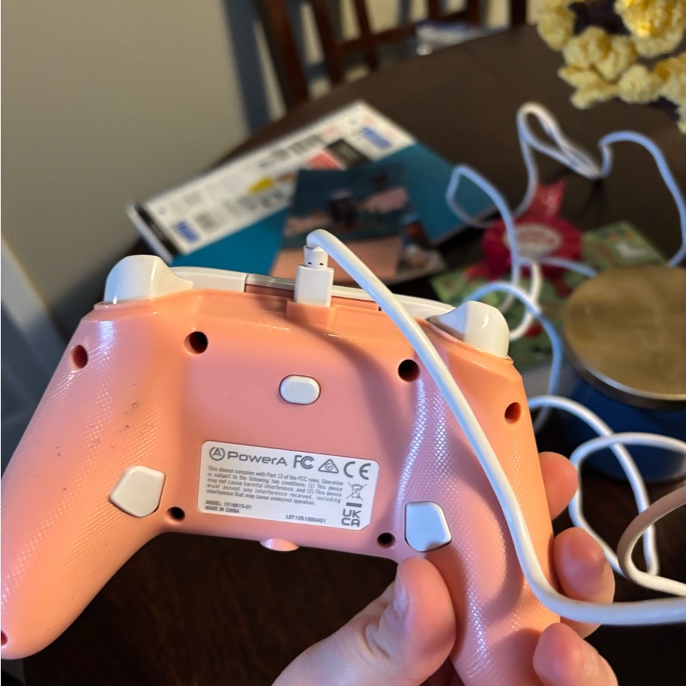 PowerA Pink Wired Controller
